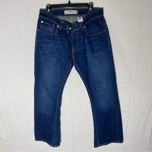 Vintage 90s Y2K Levi’s 542 Dark Wash Low Rise Baggy Loose Fit Jeans 10M Retro